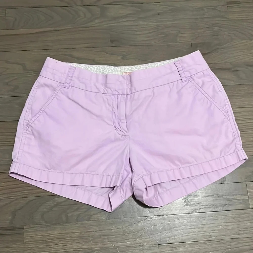 J. Crew • Purple Chino Shorts - Picture 1 of 6